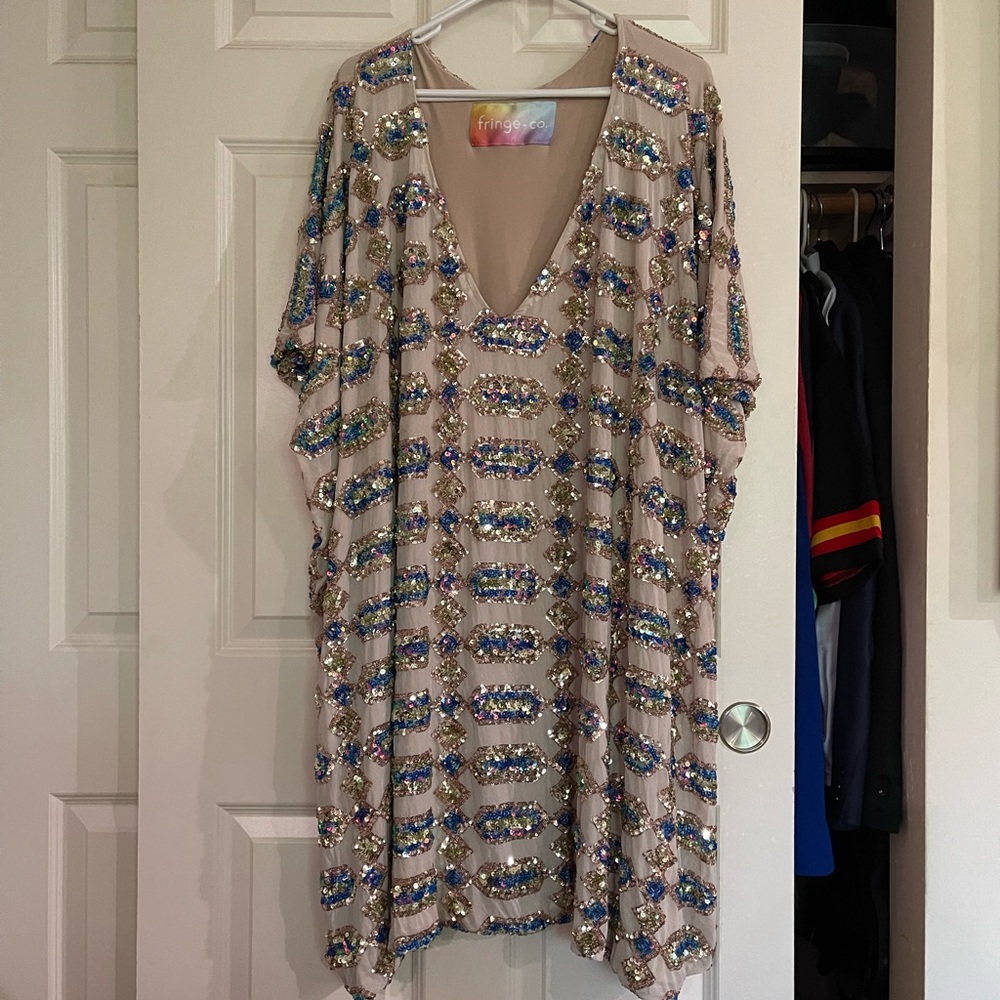 Fringe Co OS caftan